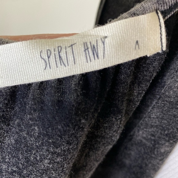 SPIRIT HWY BOHME whitewash ruffled open vest M - Picture 4 of 8